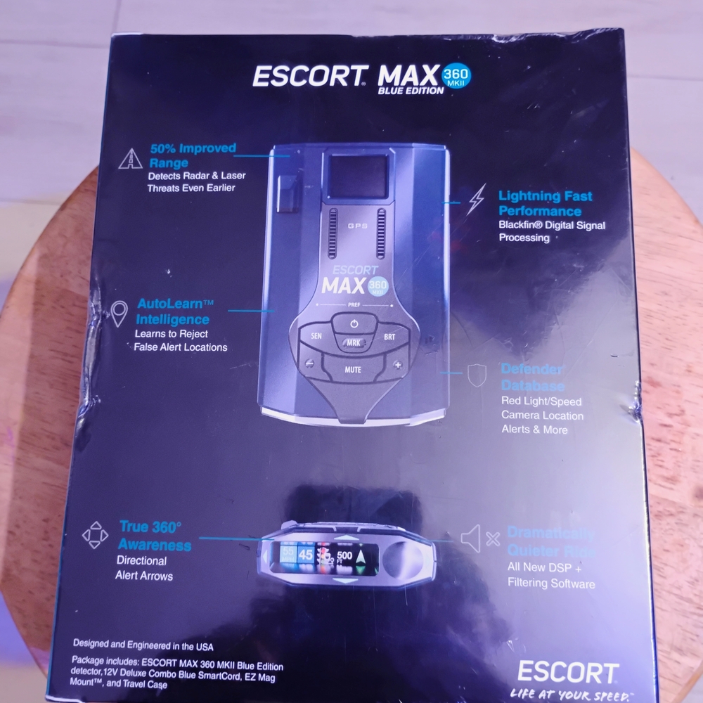 Max 360 Blue Edition Radar Detector